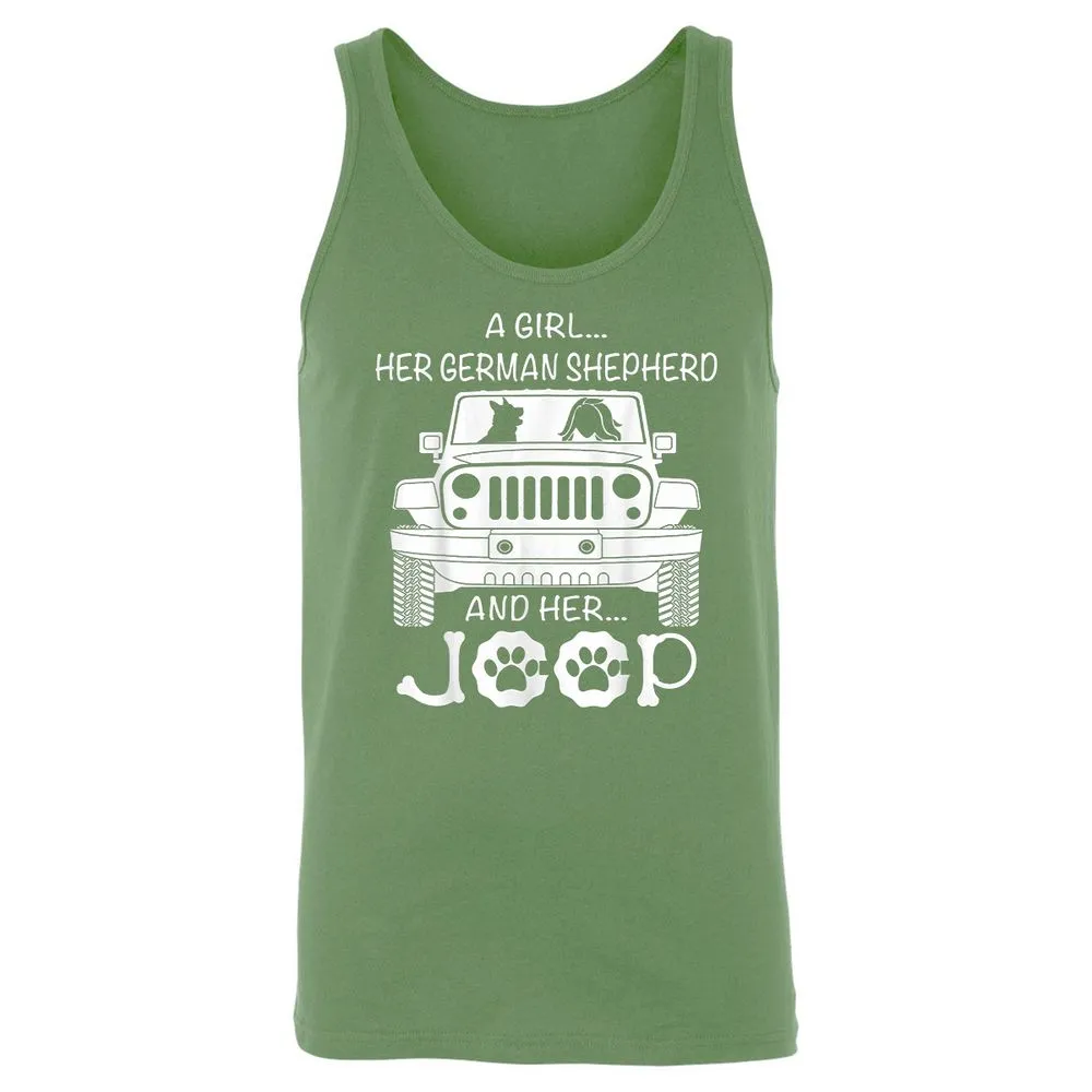 Unisex Jersey Tank - UAWYH527 - Leaf - 10