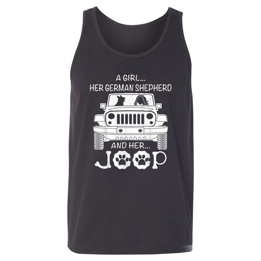 Unisex Jersey Tank - UAWYH527 - Dark Grey - 7