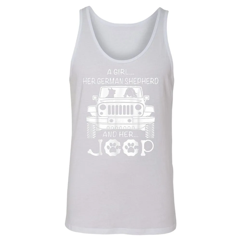 Unisex Jersey Tank - UAWYH527 - White - 14