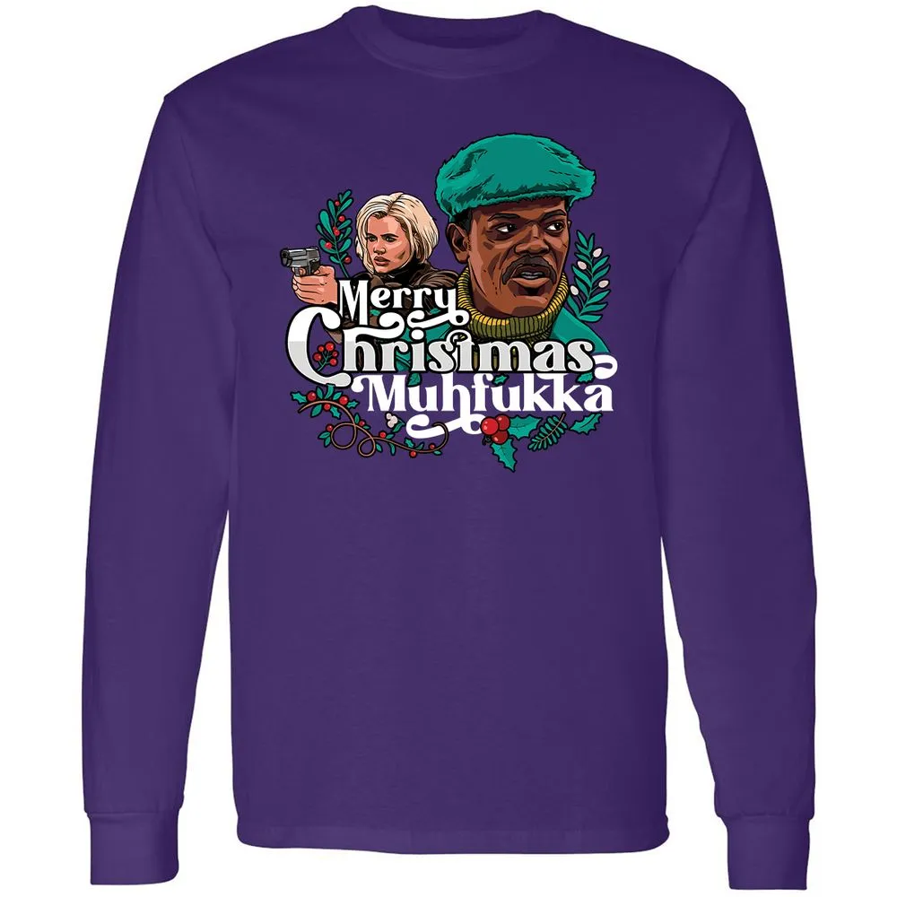 Long Sleeve T-Shirt - FKZDTAEG - Purple - 13