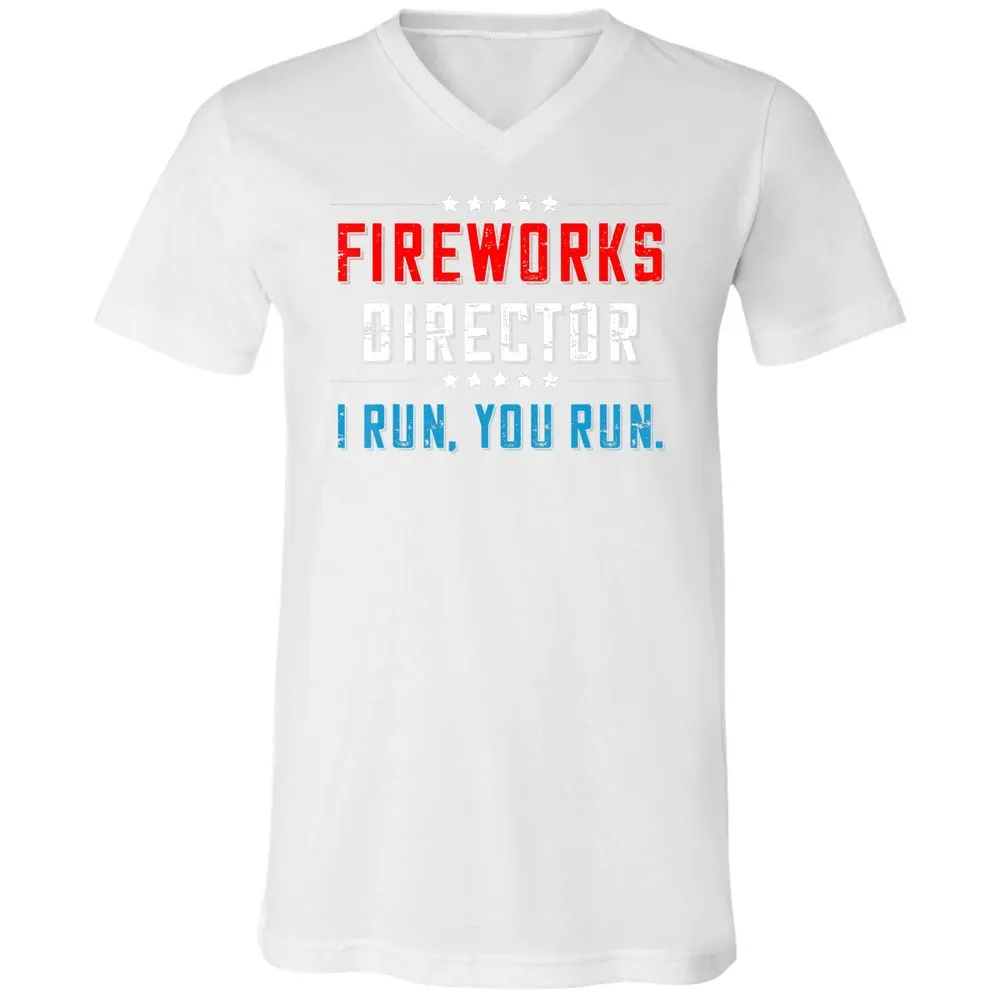 Unisex V-Neck T-Shirt - TBBTXTXJ - White - 5