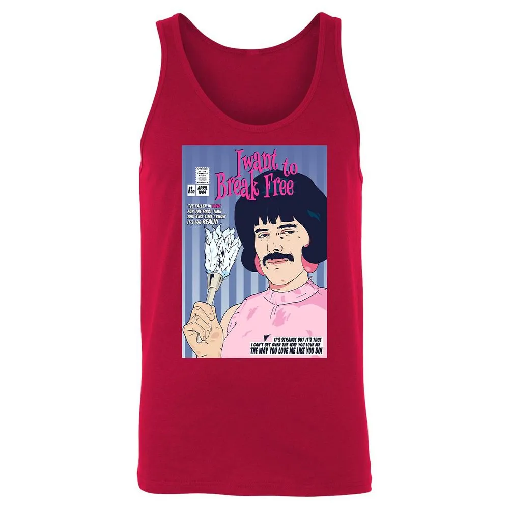 Unisex Jersey Tank - 9KNBL5D2 - Red - 11