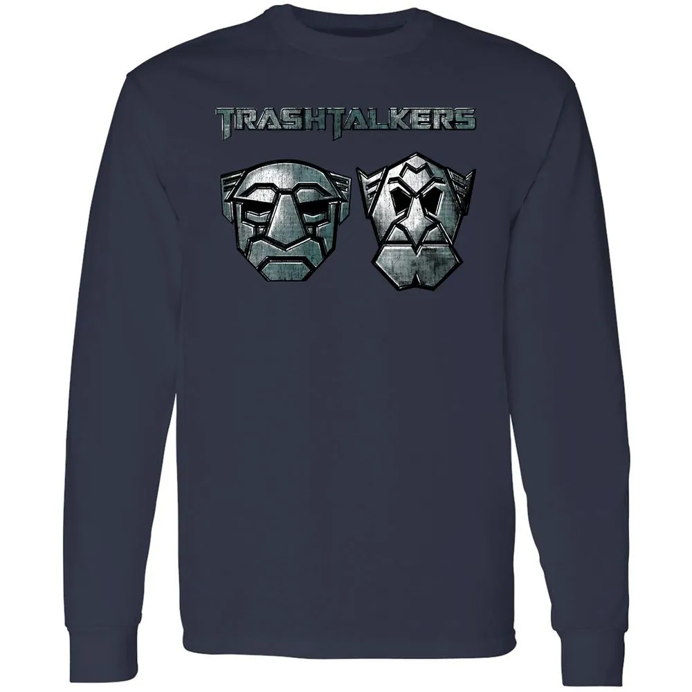 Long Sleeve T-Shirt - X3PATVGQ - Navy - 2
