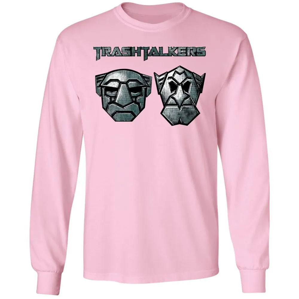 Long Sleeve T-Shirt - X3PATVGQ - Light Pink - 3