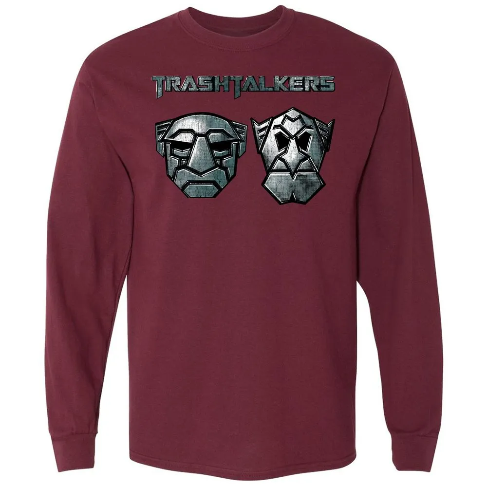 Long Sleeve T-Shirt - X3PATVGQ - Maroon - 11