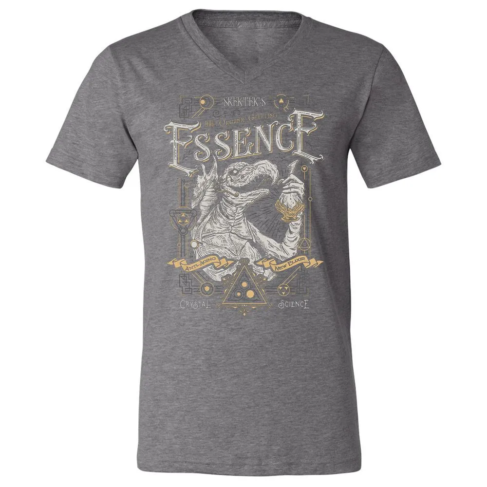Unisex V-Neck T-Shirt - ZTDBW9XC - Deep Heather - 13