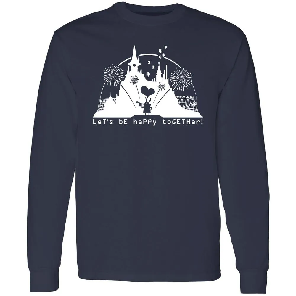 Long Sleeve T-Shirt - EZA4RQ12 - Navy - 2