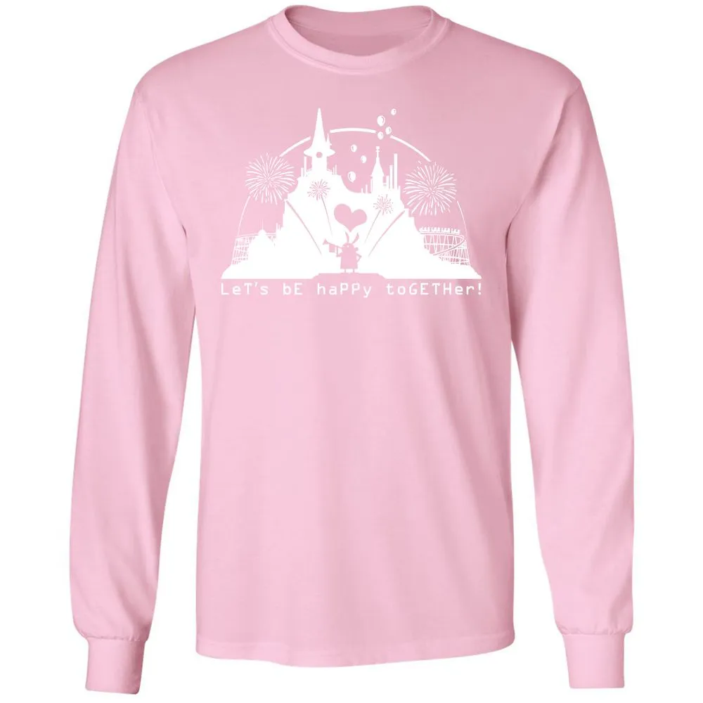 Long Sleeve T-Shirt - EZA4RQ12 - Light Pink - 3