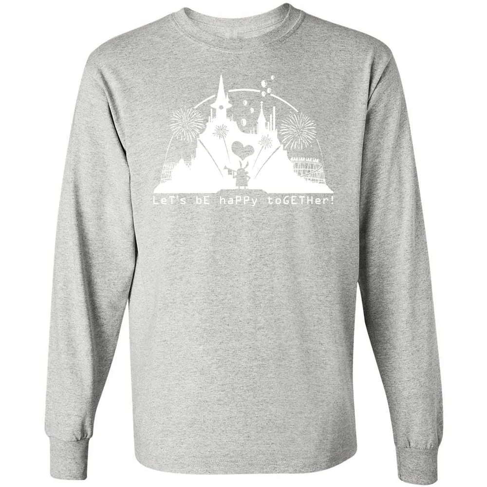 Long Sleeve T-Shirt - EZA4RQ12 - Ash - 7