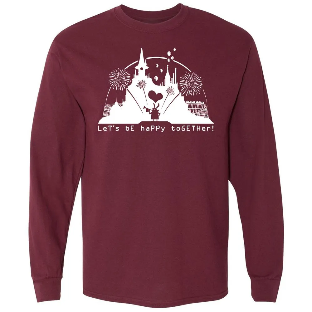 Long Sleeve T-Shirt - EZA4RQ12 - Maroon - 11