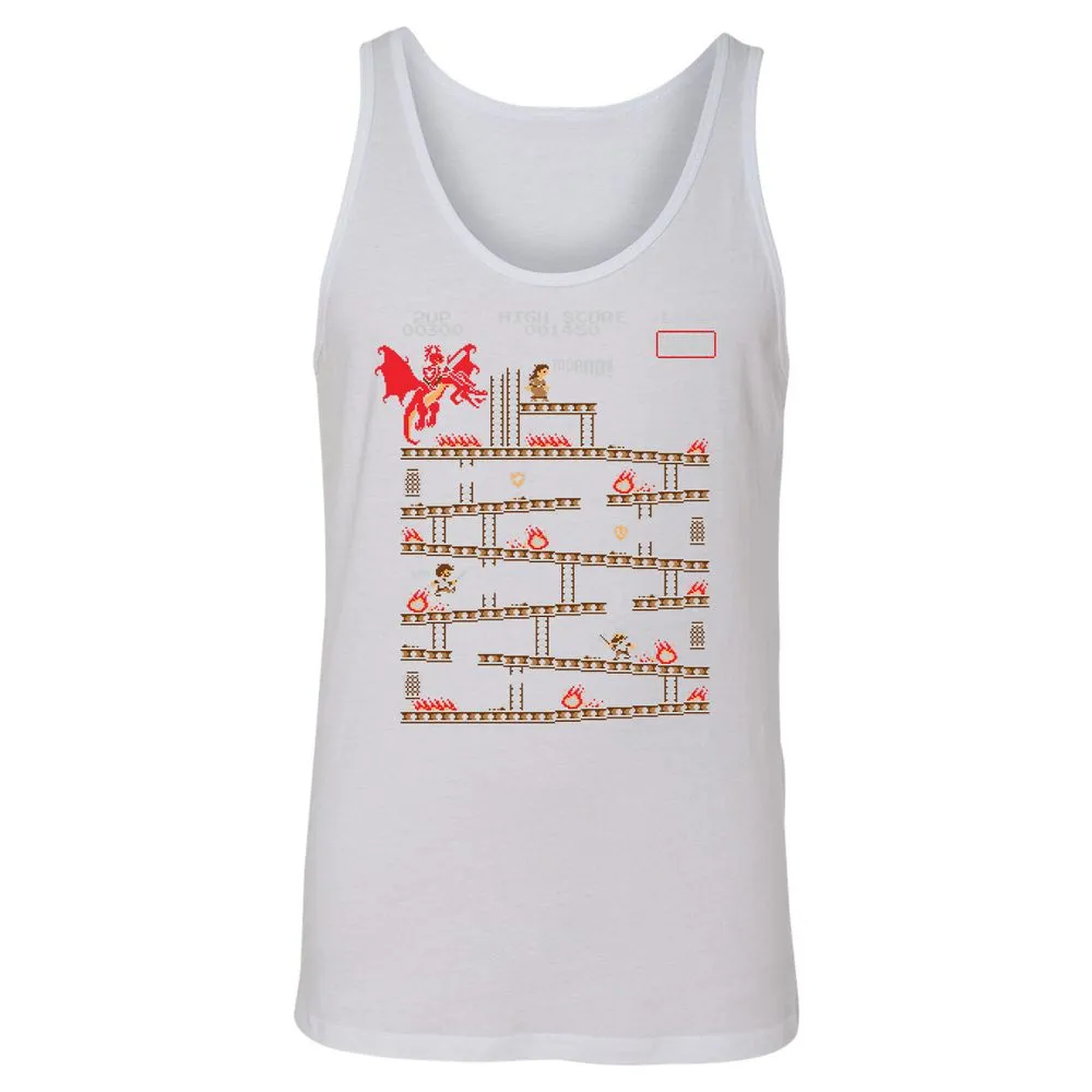 Unisex Jersey Tank - B4NC4TLJ - White - 14