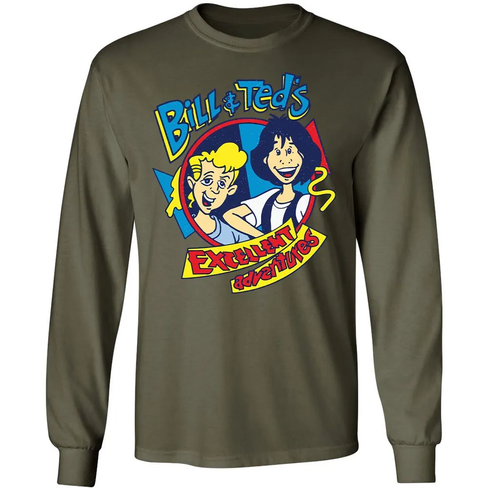 Long Sleeve T-Shirt - FUF964HL - Military Green - 16