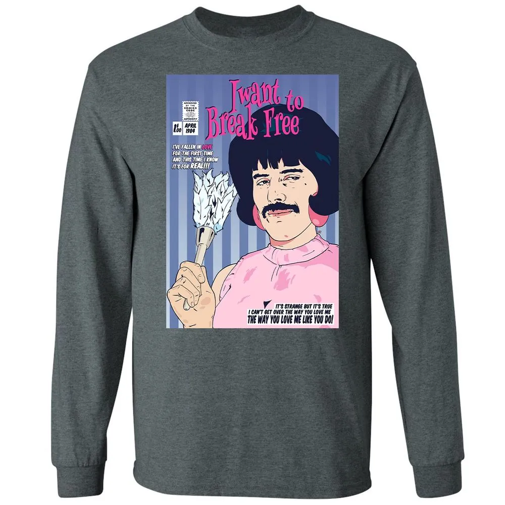 Long Sleeve T-Shirt - W4QMWAU3 - Dark Heather - 15