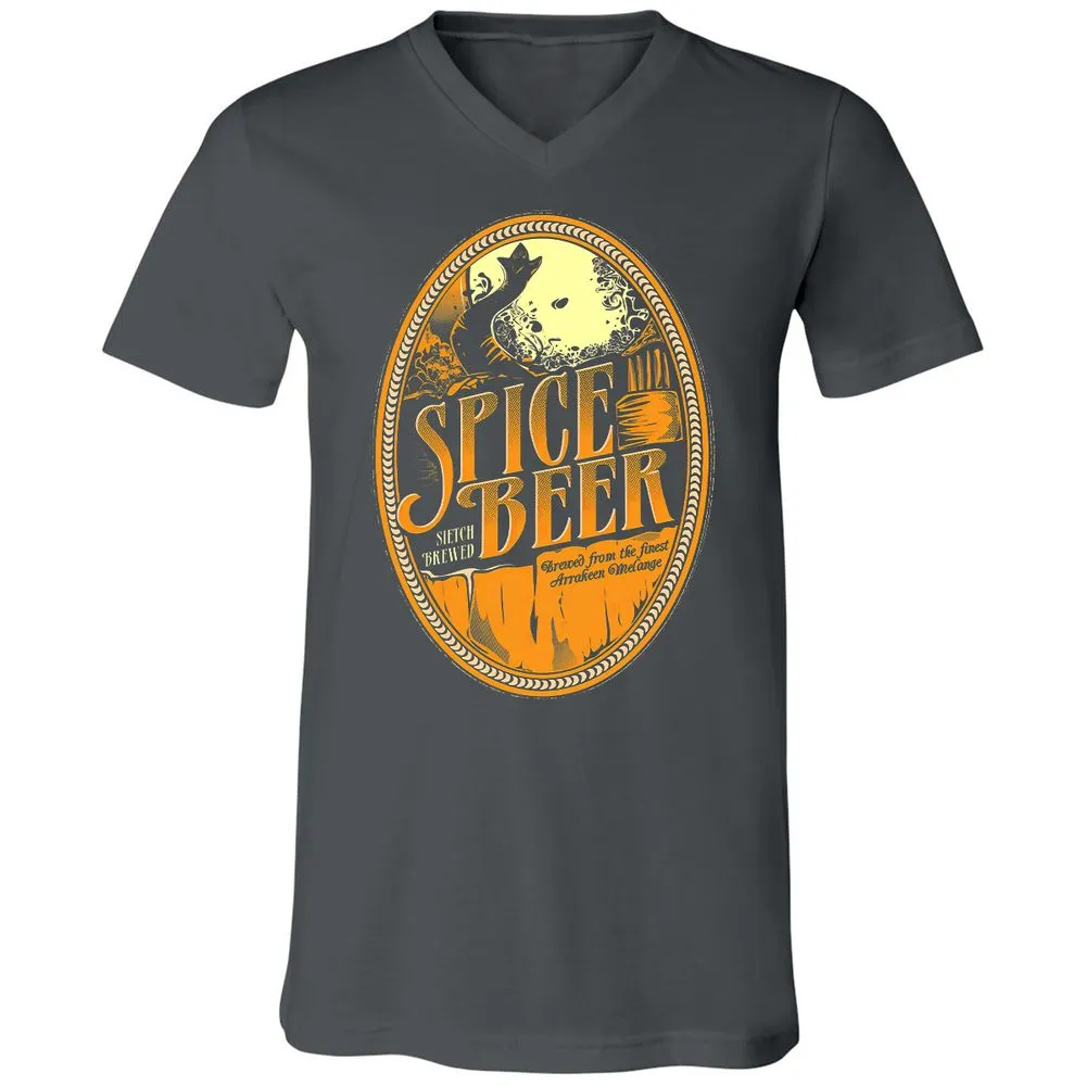 Unisex V-Neck T-Shirt - VQC13G12 - Asphalt - 12