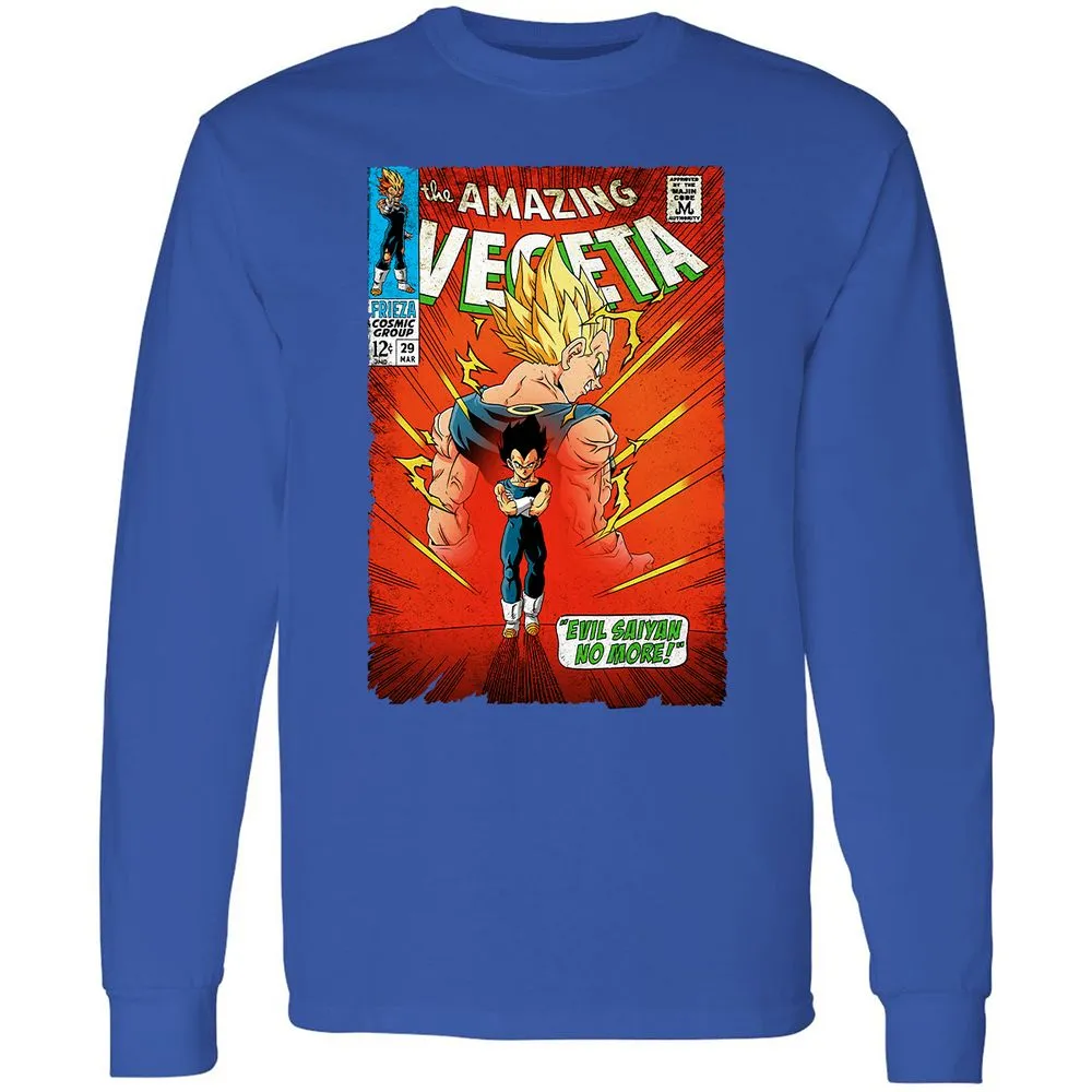 Long Sleeve T-Shirt - BMCQV9Z9 - Royal - 8