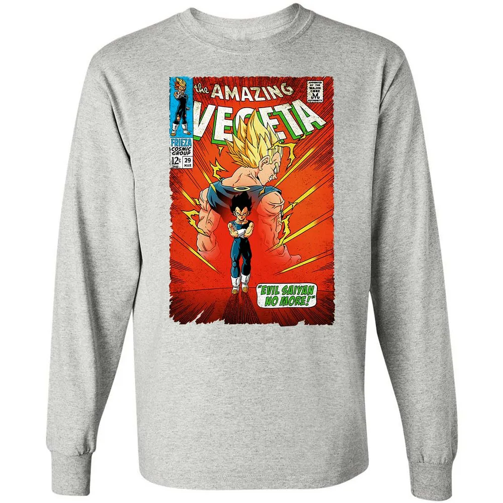 Long Sleeve T-Shirt - BMCQV9Z9 - Ash - 7