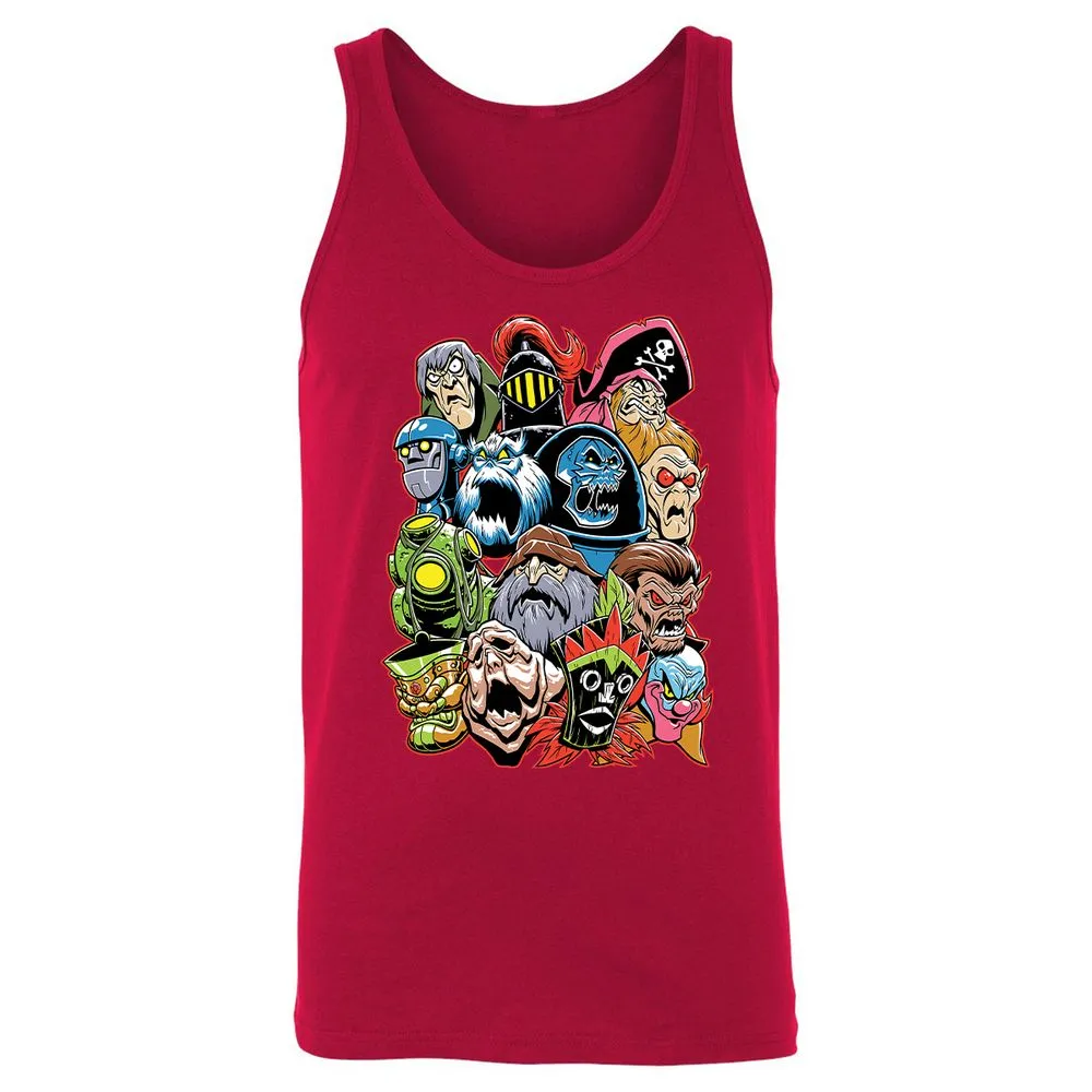 Unisex Jersey Tank - 4ZVSM5ZN - Red - 11