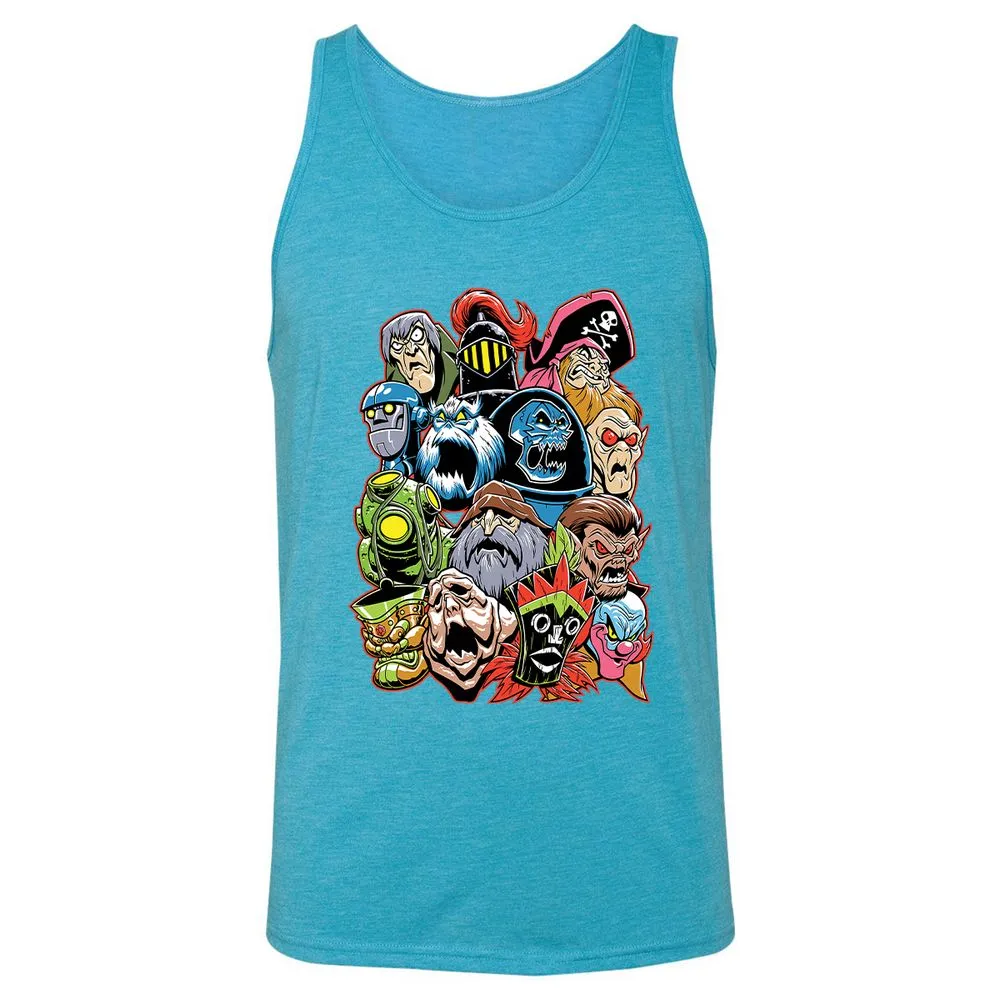 Unisex Jersey Tank - 4ZVSM5ZN - Aqua Triblend - 3