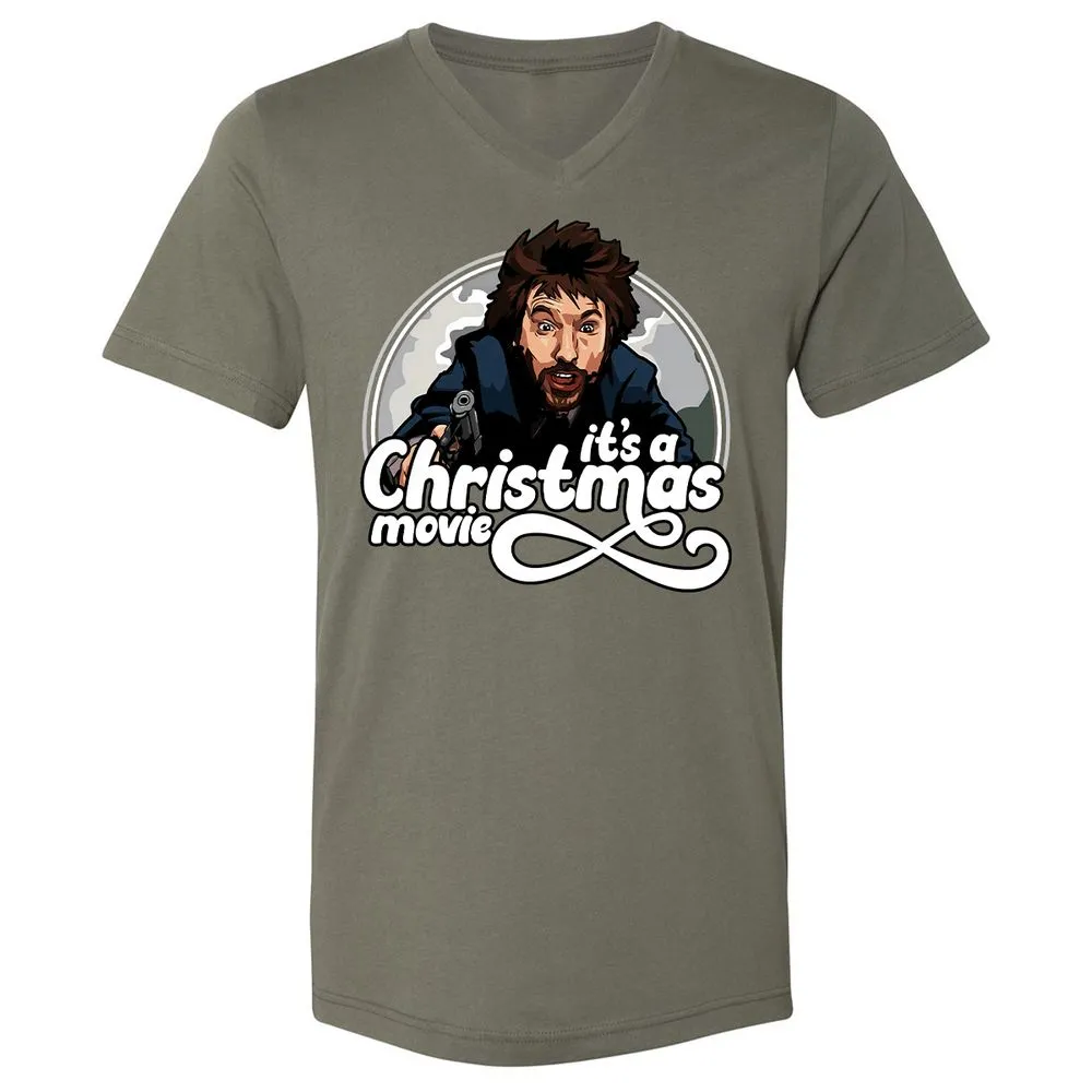 Unisex V-Neck T-Shirt - 2F8ERZPU - Military Green - 10