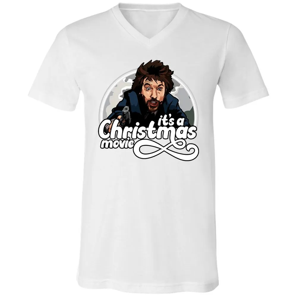 Unisex V-Neck T-Shirt - 2F8ERZPU - White - 5
