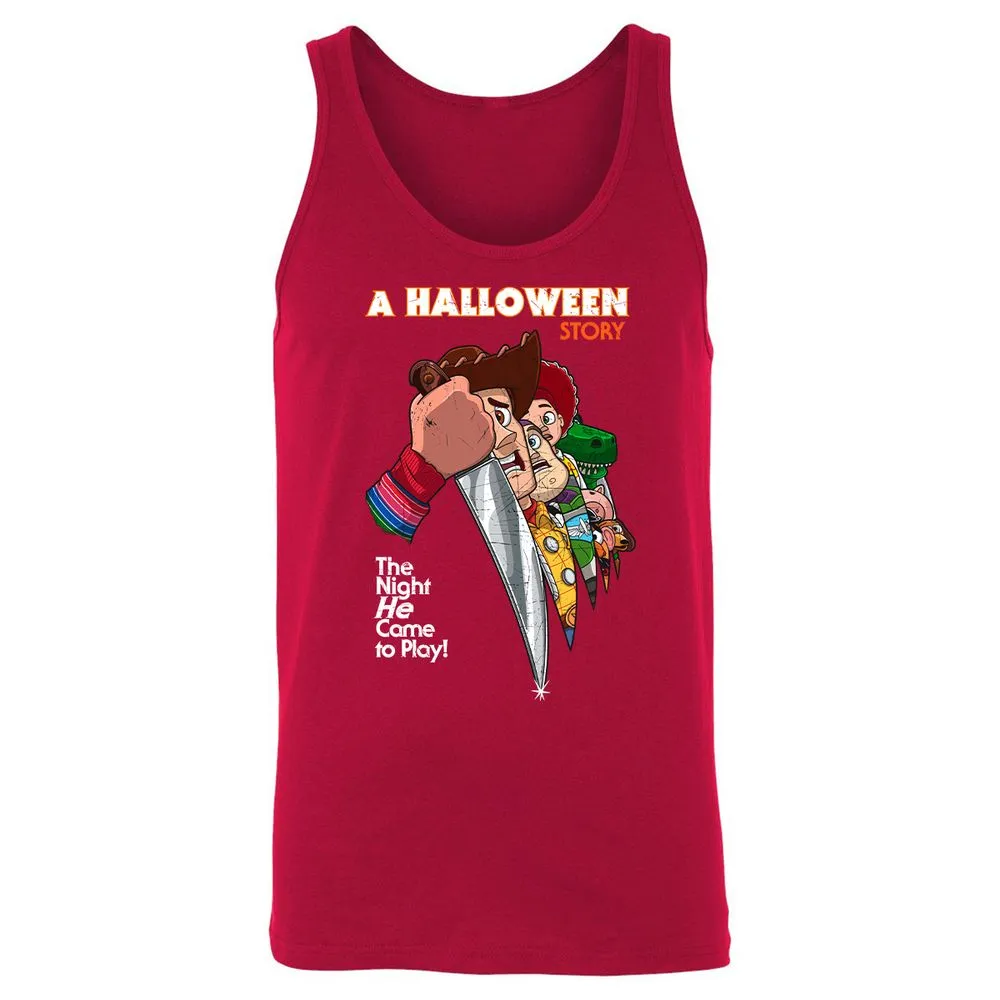 Unisex Jersey Tank - JSQ84UYX - Red - 11