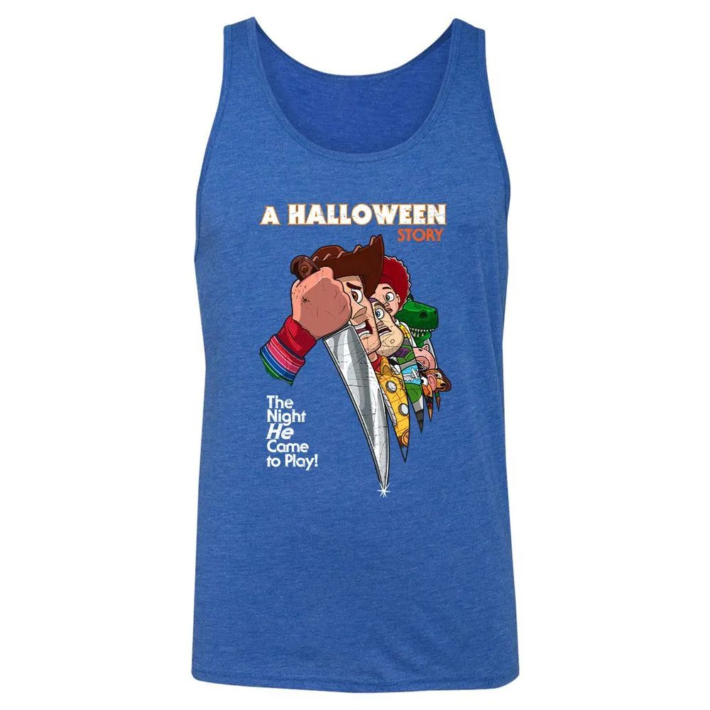 Unisex Jersey Tank - JSQ84UYX - True Royal Triblend - 12