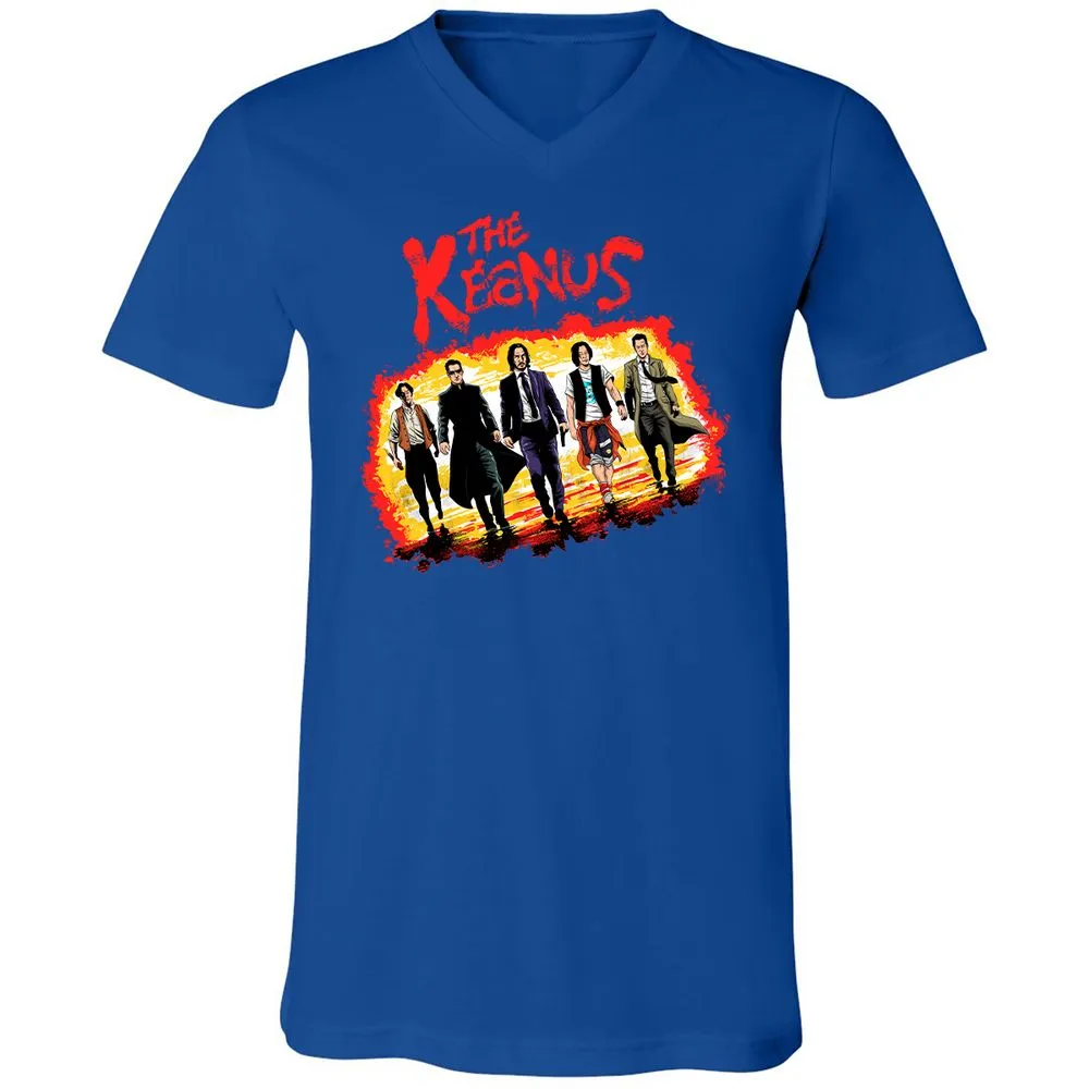 Unisex V-Neck T-Shirt - H3EJ3UFF - True Royal - 4