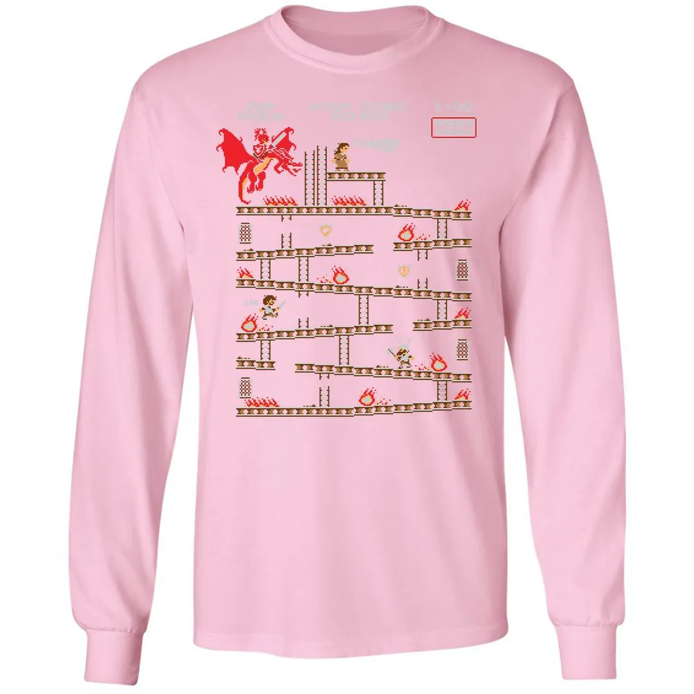 Long Sleeve T-Shirt - 3UL1MVSC - Light Pink - 3
