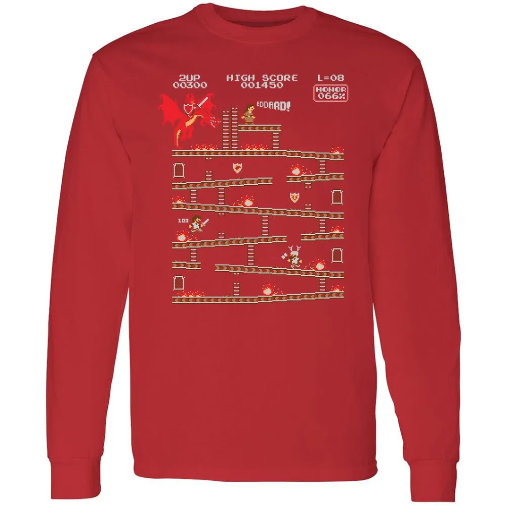 Long Sleeve T-Shirt - 3UL1MVSC - Red - 14