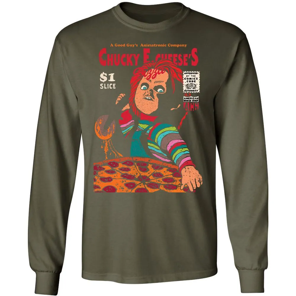 Long Sleeve T-Shirt - 1RGDYNYA - Military Green - 16