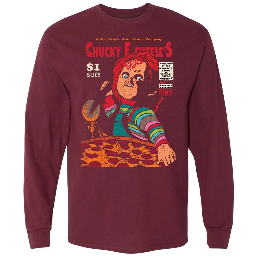 Long Sleeve T-Shirt - 1RGDYNYA - Maroon - 11