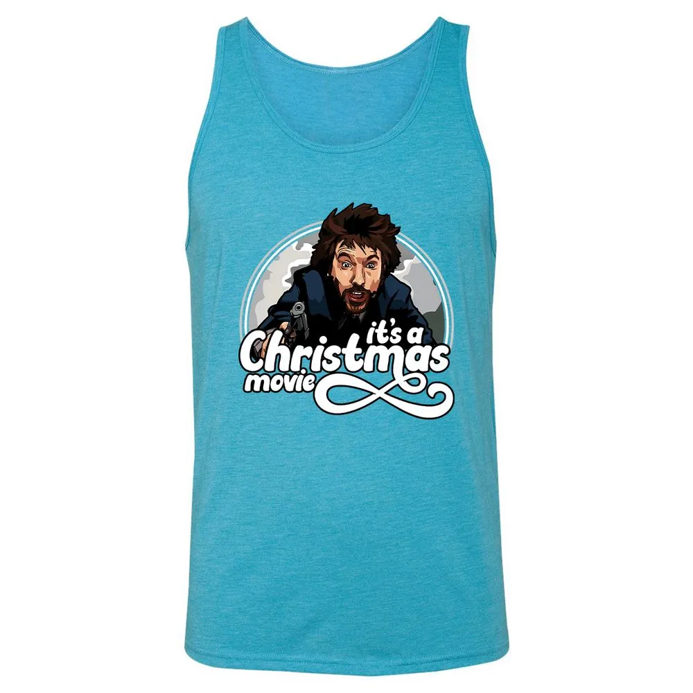 Unisex Jersey Tank - TUFJD6MZ - Aqua Triblend - 3