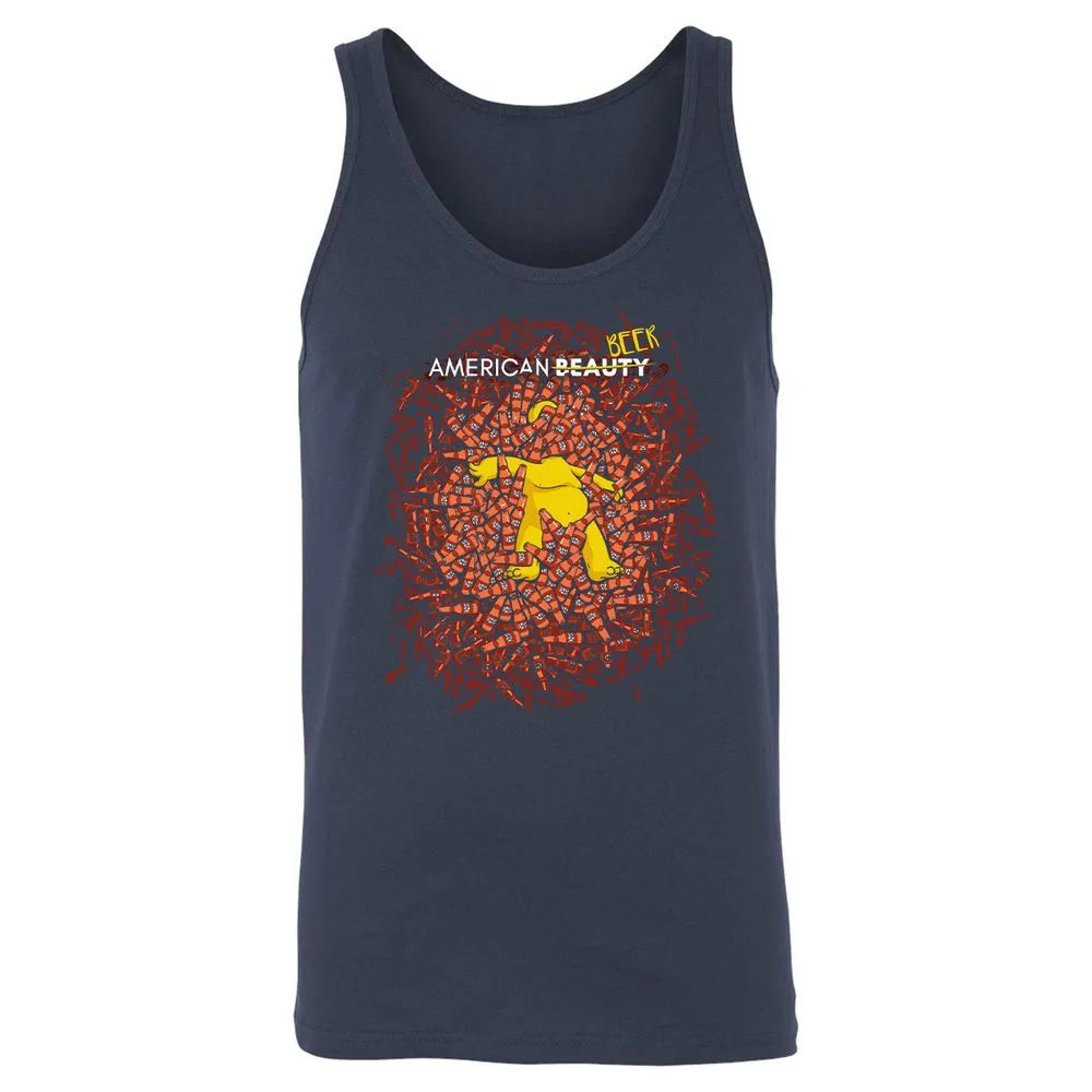 Unisex Jersey Tank - XZHJ3AFG - Navy - 2