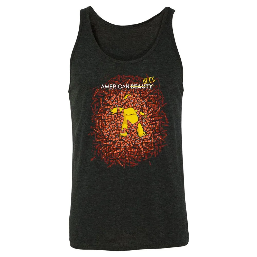 Unisex Jersey Tank - XZHJ3AFG - Charcoal Black Triblend - 5