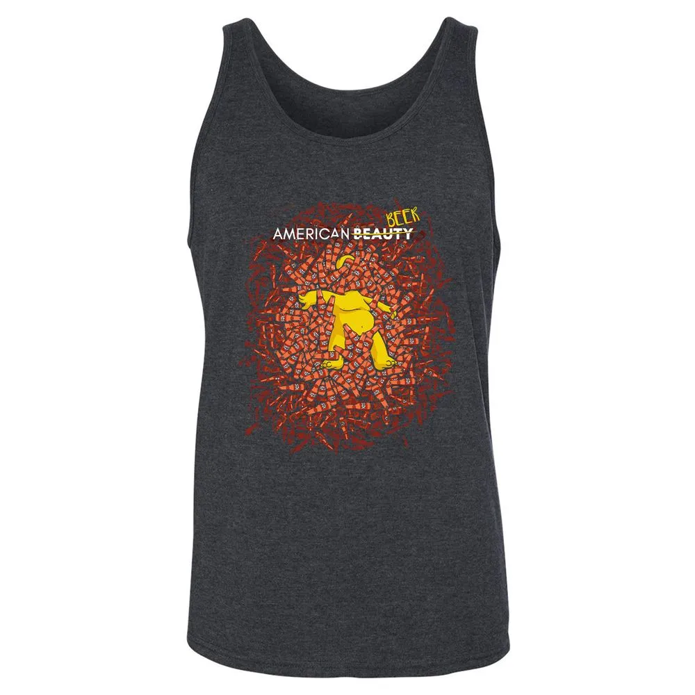 Unisex Jersey Tank - XZHJ3AFG - Dark Grey Heather - 6