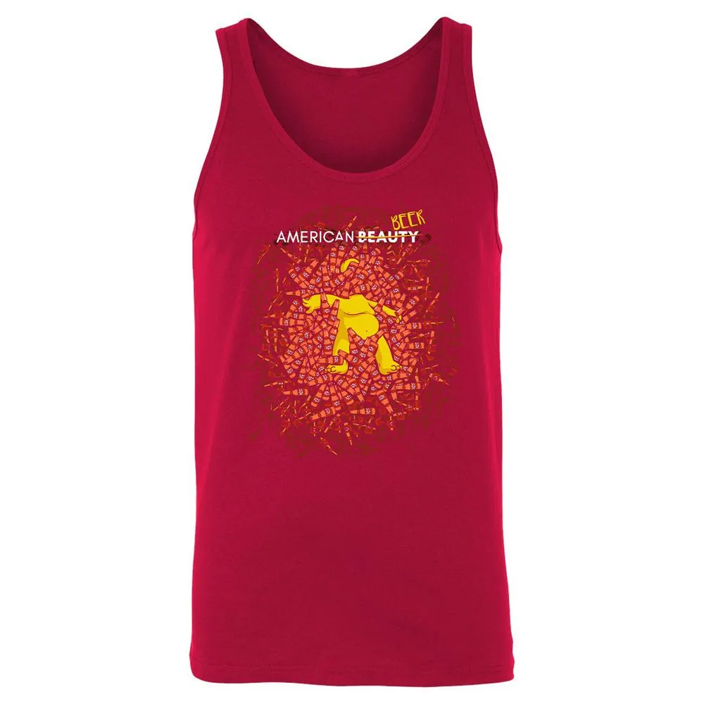 Unisex Jersey Tank - XZHJ3AFG - Red - 11