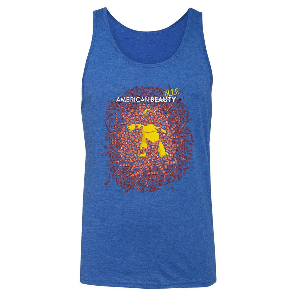 Unisex Jersey Tank - XZHJ3AFG - True Royal Triblend - 12