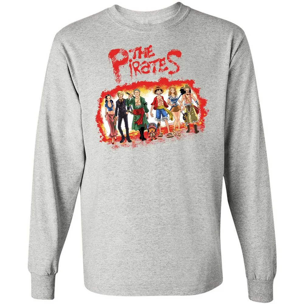 Long Sleeve T-Shirt - 4Q92CQ3G - Ash - 7