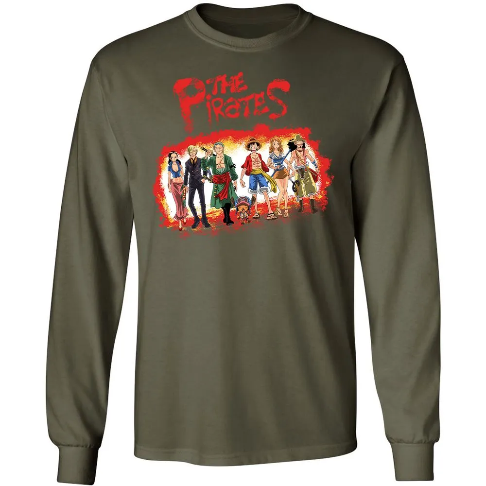 Long Sleeve T-Shirt - 4Q92CQ3G - Military Green - 16