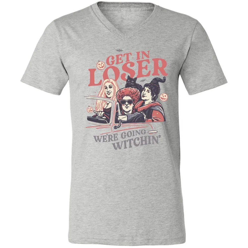 Unisex V-Neck T-Shirt - L7RGBHWS - Athletic Heather - 7