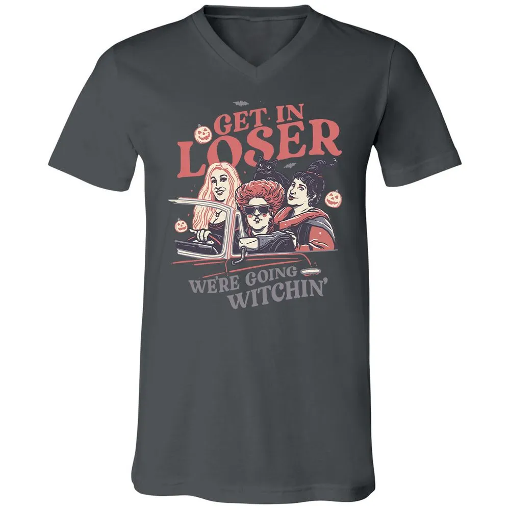 Unisex V-Neck T-Shirt - L7RGBHWS - Asphalt - 12