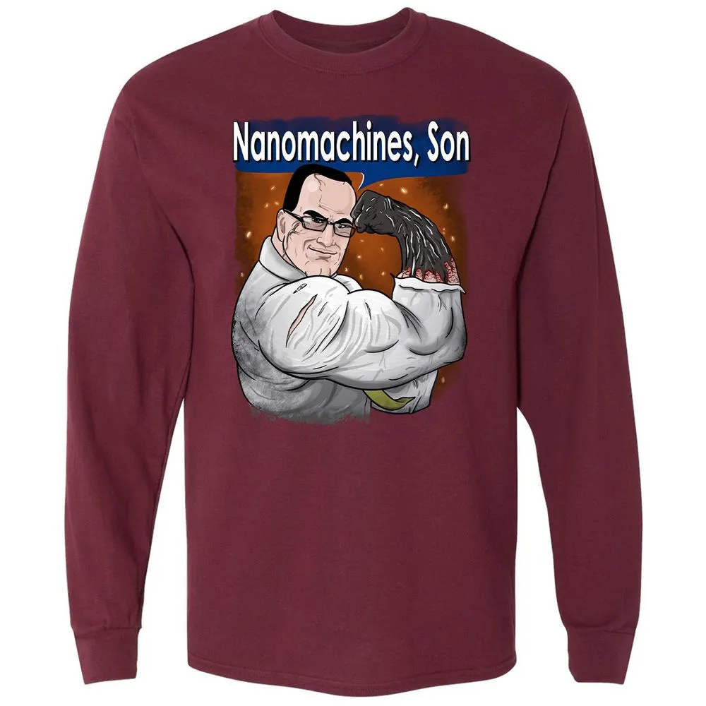 Long Sleeve T-Shirt - 7NJSHEGK - Maroon - 11