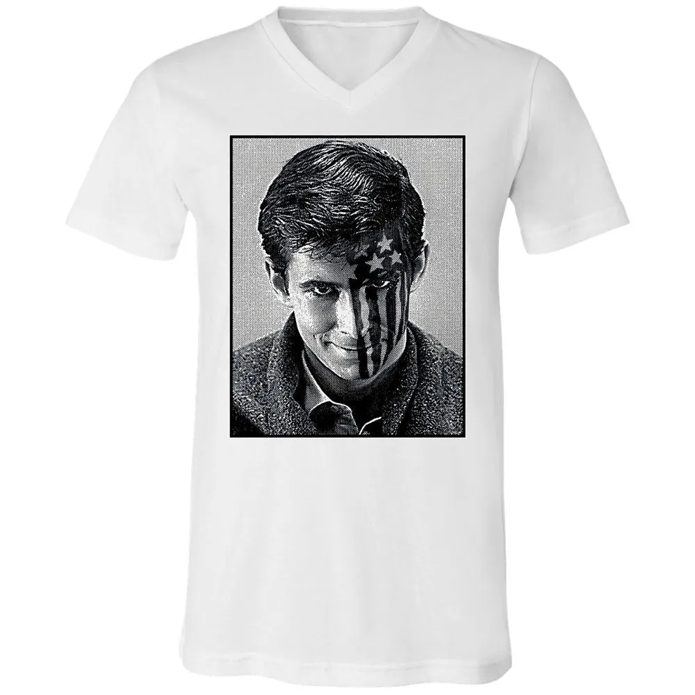 Unisex V-Neck T-Shirt - 3LGJZ4EC - White - 5