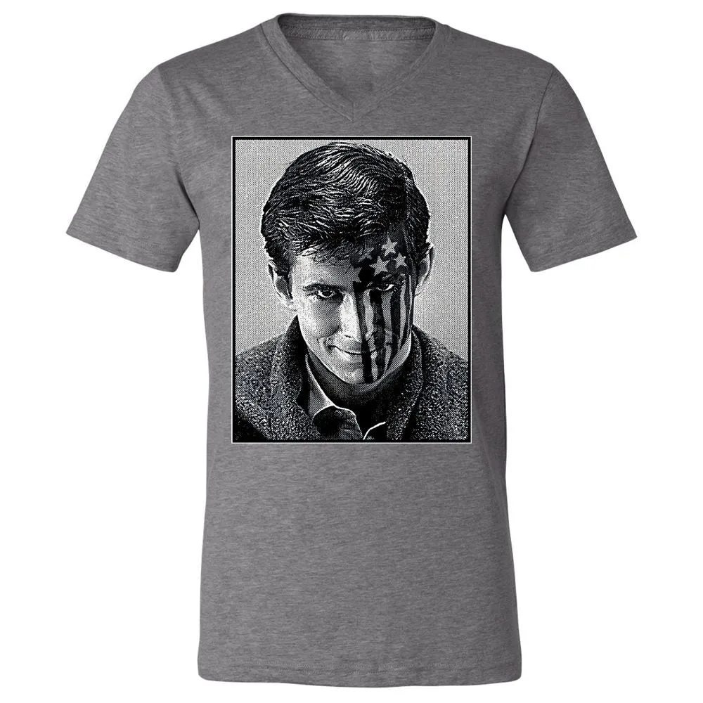 Unisex V-Neck T-Shirt - 3LGJZ4EC - Deep Heather - 13