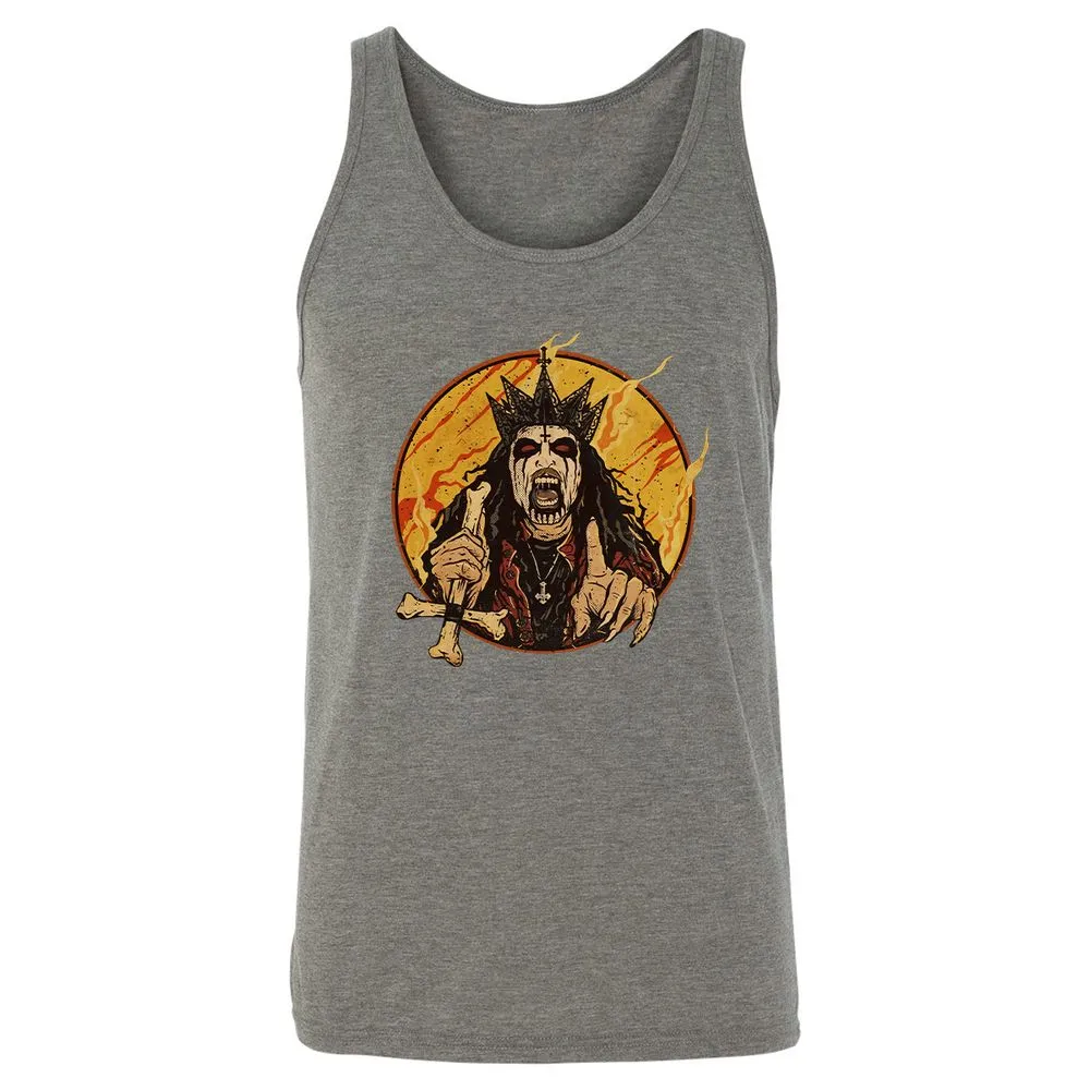 Unisex Jersey Tank - WT4JFBR8 - Grey Triblend - 8