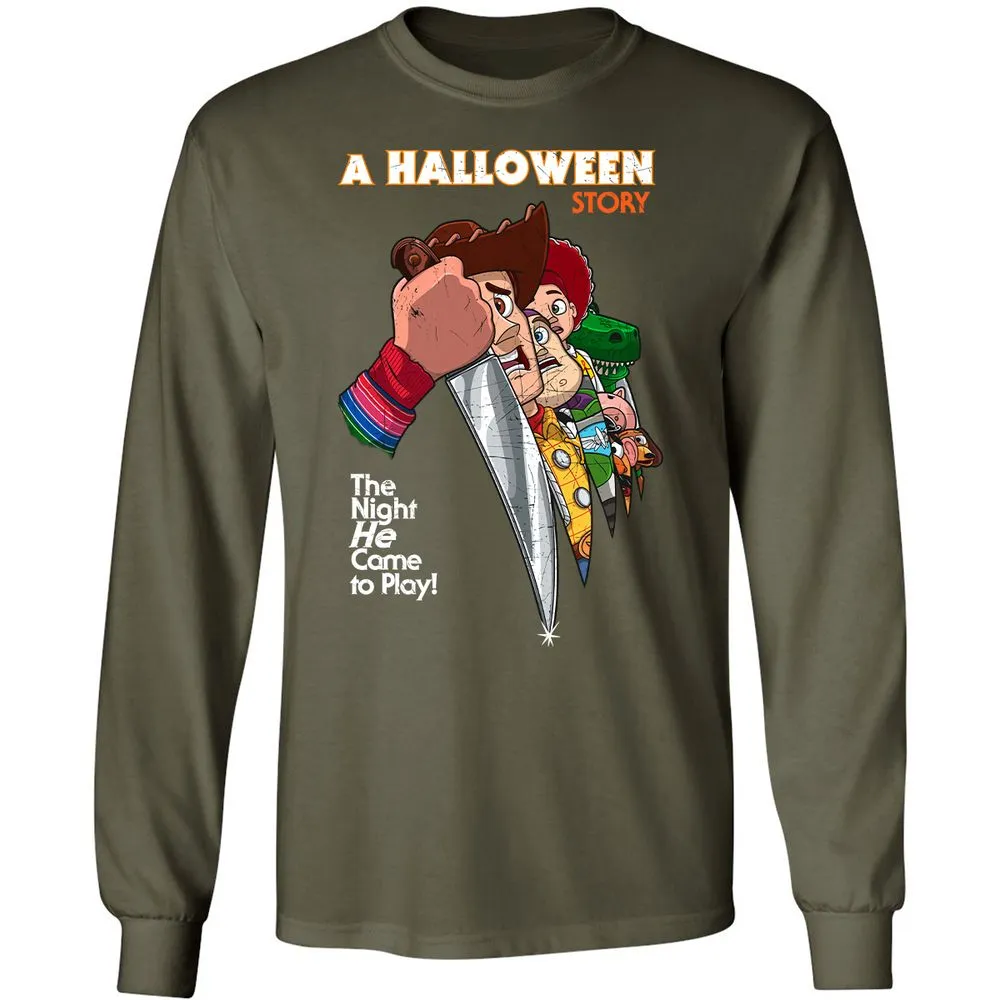 Long Sleeve T-Shirt - E22WT4DJ - Military Green - 16