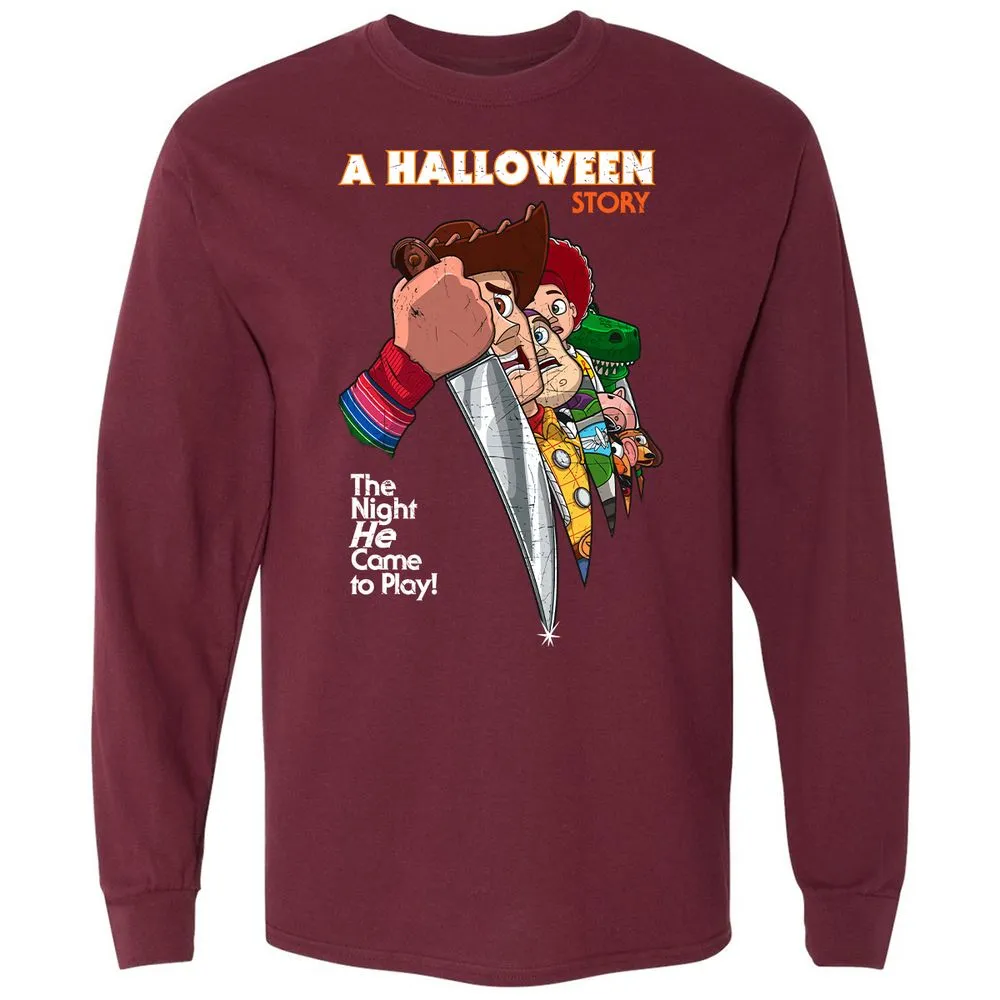 Long Sleeve T-Shirt - E22WT4DJ - Maroon - 11