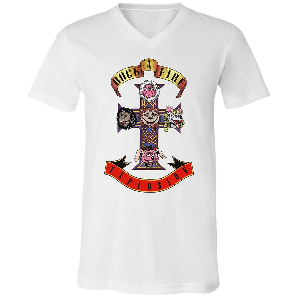 Unisex V-Neck T-Shirt - A41CELKZ - White - 5