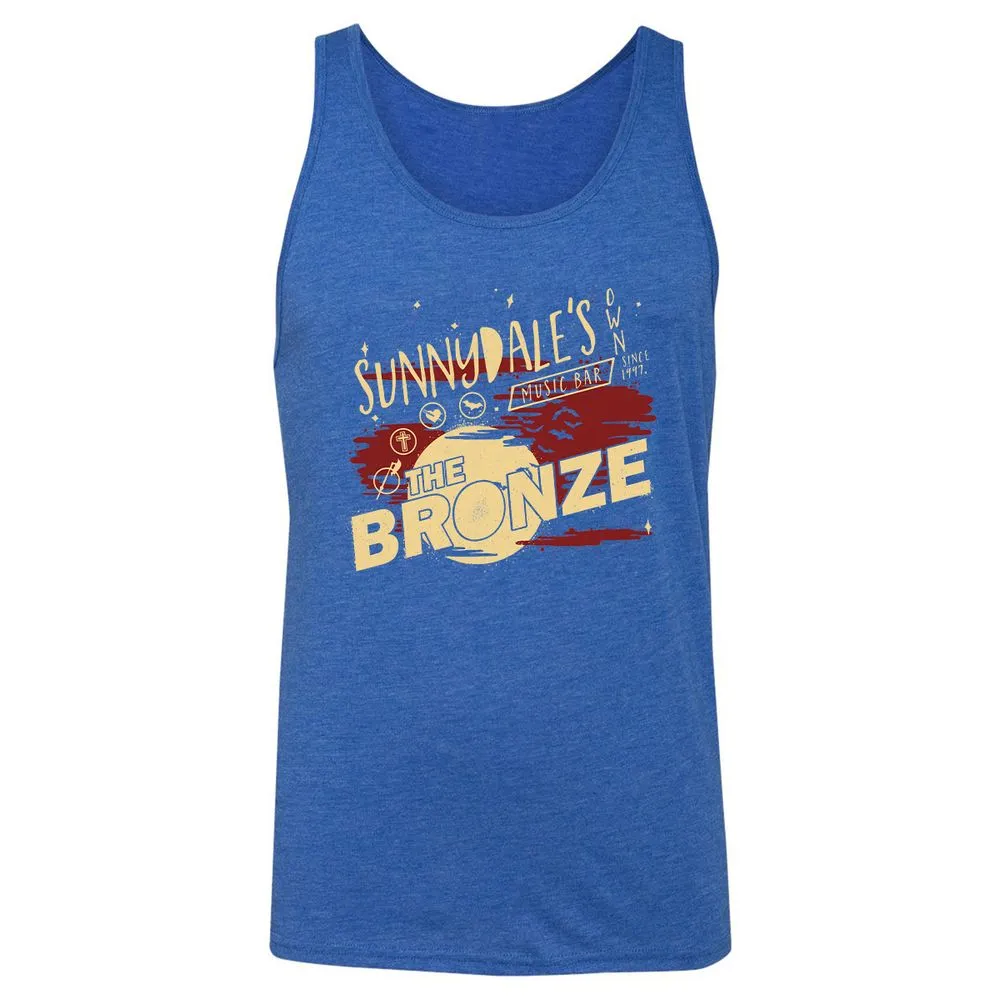 Unisex Jersey Tank - 1P3MYGFL - True Royal Triblend - 12