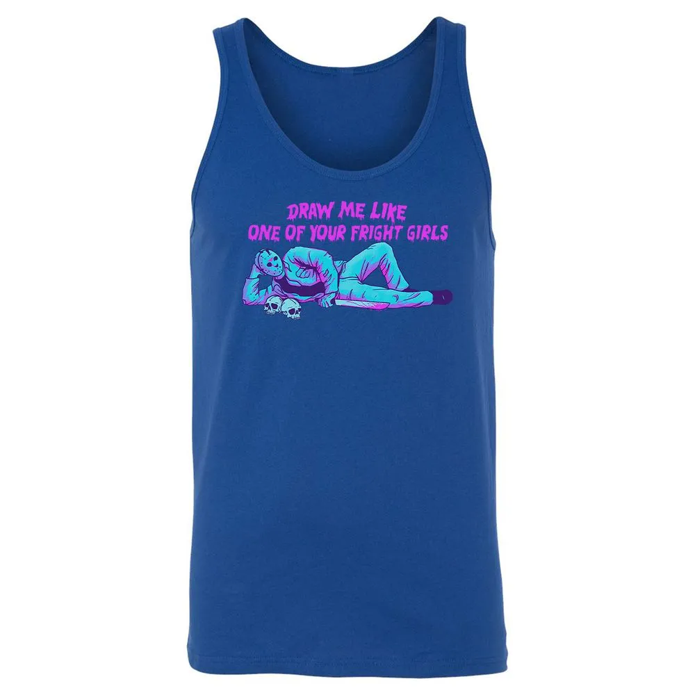 Unisex Jersey Tank - HX7PT4FQ - True Royal - 13
